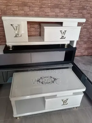 Louis Vuitton Tv Stand and Centre Table