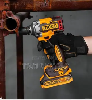 Ingco Cordless Drill 52nm Impact Wrench 400nm Combo 20v