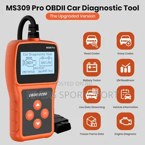 Ms309 Pro Car Scanner Engine Fault Battery Car Code Reader