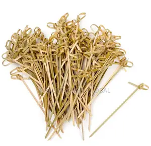 Knotted Bamboo Skewers Picks
