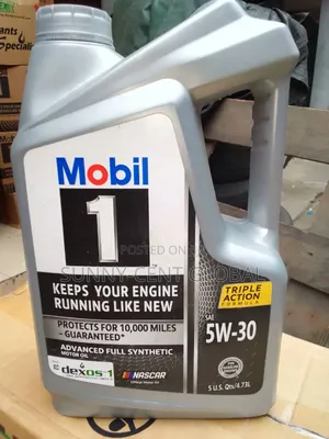 Mobil 1 5w30 10,000 Miles 5litres Triple Action