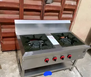 2 Burner Standing Industrial Gas Cooker