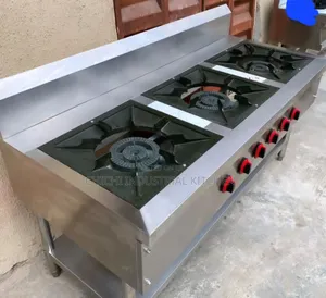 3 Burner Standing Industrial Gas Cooker
