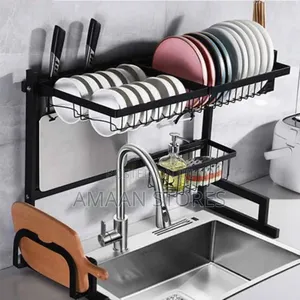 Over the Sink Plate Rack (65cm, Single Sink)