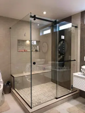 Plain Glass Shower Cubicle