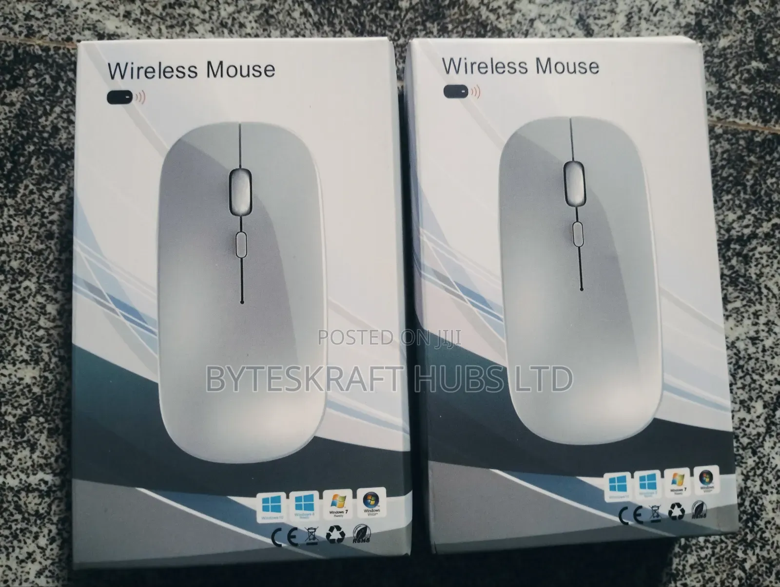 Universal Wireless Mouse Rechargeable