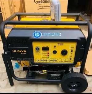 Thermocool 10kva Petrol Generator Low Noise 100% Copper Wire