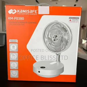 Km-F0380 Long Lasting Rechargeable Table / Standing Fan