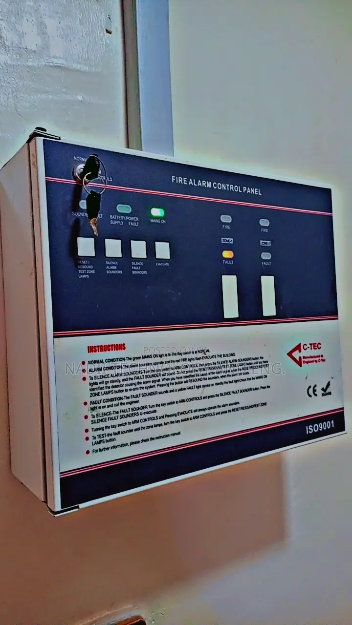 Fire Alarm Panel Installation