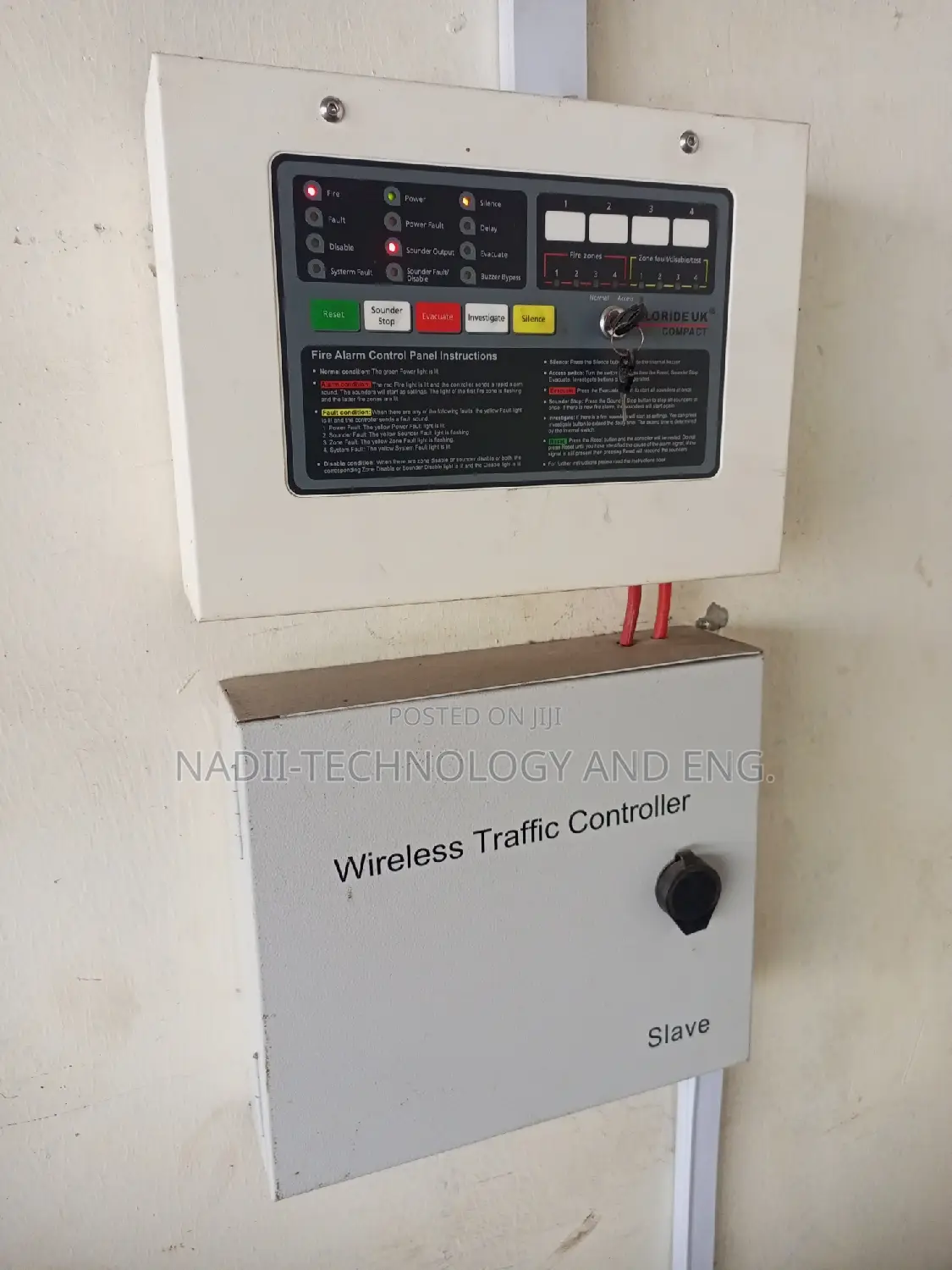 Fire Alarm Panel Installation