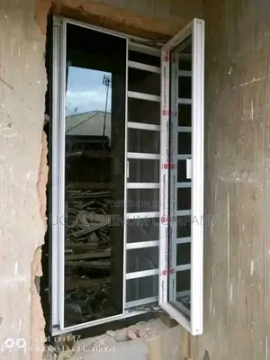 White Frameless Window