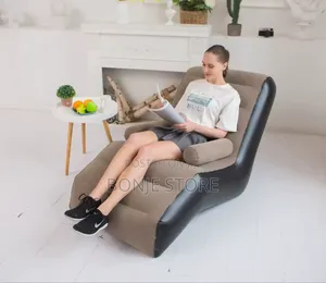 Inflatable Multi Function Air/Sofa + Inflatable Pump
