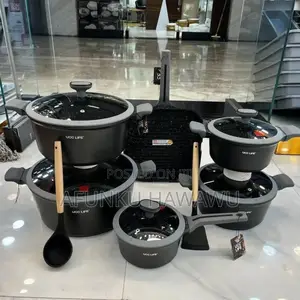 6pcs Cookware Set With Spoon
