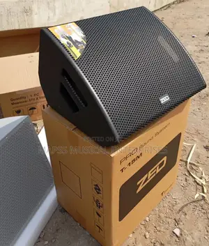 Original Zed T-15m Pro Sound System Stage Monitor Speaker