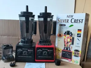 New Silver Crest Blender With 2 Cups - 3lts