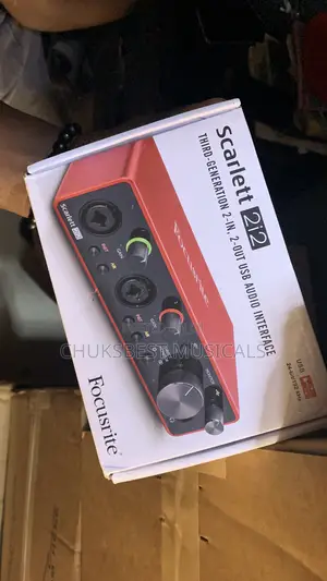 Focusrite Scarlett Solo 2i2 Usb 3rd Gen Audio Interface