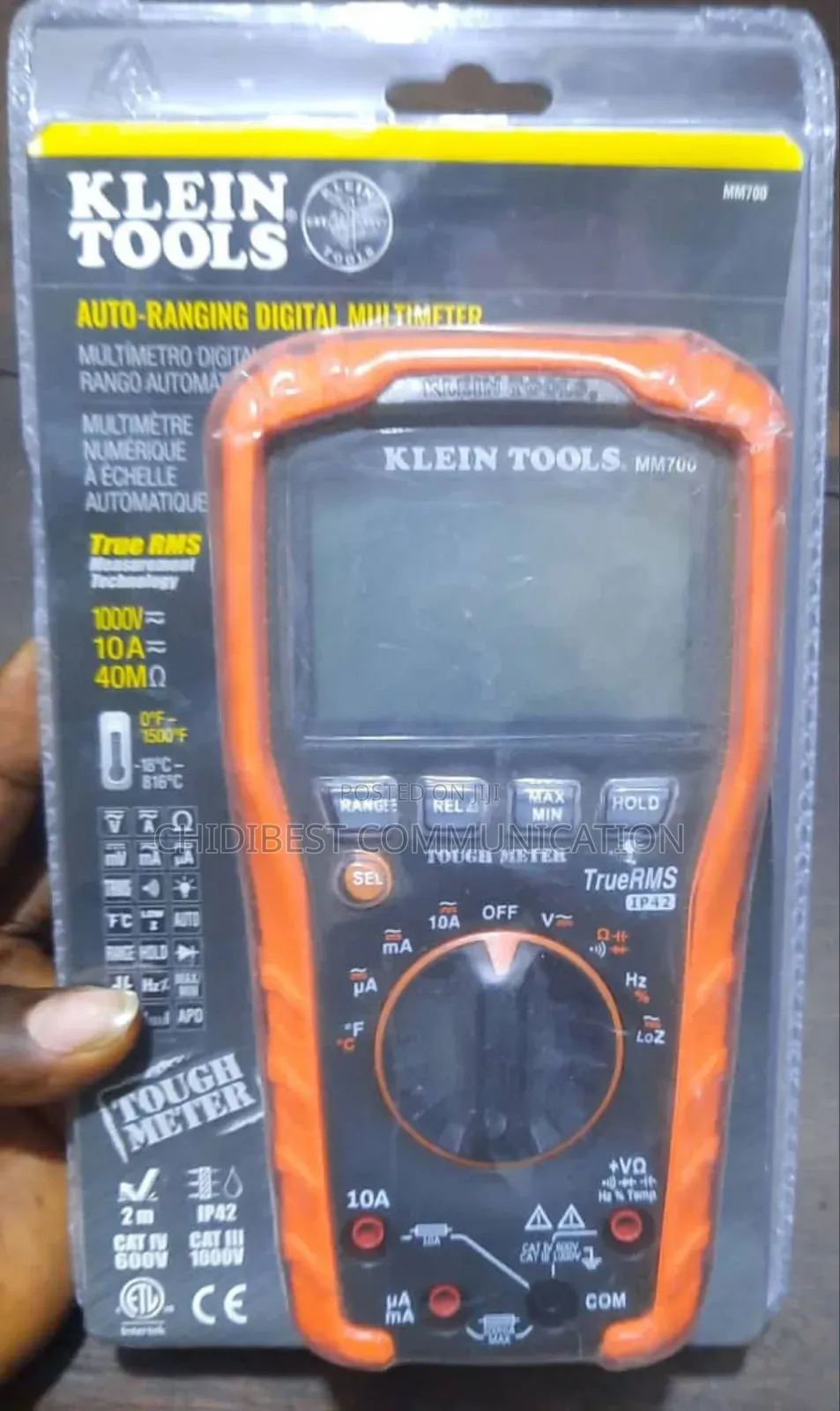 Auto-Ranging Digital Multimeter