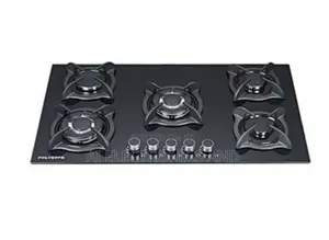 Polystar Cabinet Cooker 5 Burner Glass Interior.