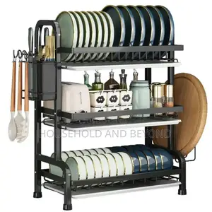 3 Layer Dish Drainer/ Plate Rack