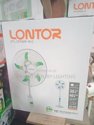 16 Inches Rechargeable Lontor Fan