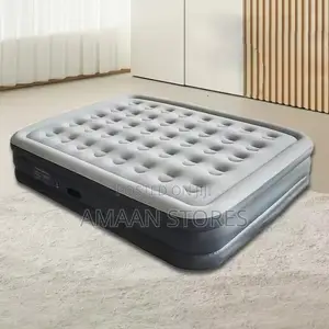 Inflatable Bed With Built-in Electric Pump - Double Size
