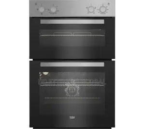 Beko Bxdf21000s Electric Double Oven - Silver