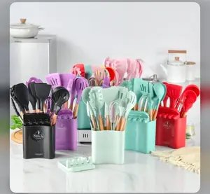 13pcs Silicone Spoon Set