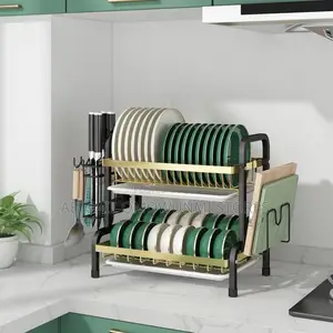 2 Layers Plate Rack