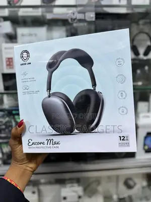 Green Lion Encore Max Headphones With Protective Case