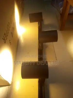 Track Lights Complete 3in 1 Set Golden Color