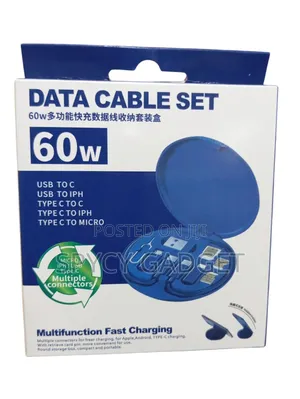 60w Data Cable Set