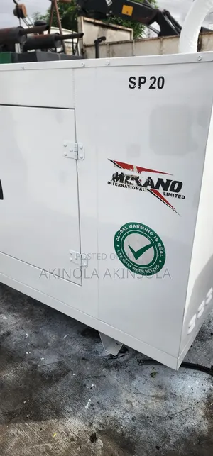 20kva Mikano Sound Proof Generator Almost New One