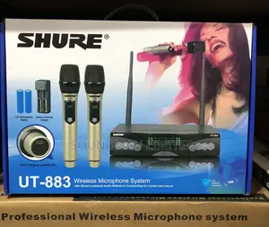 Shure Wireless Microphone System Ut-883
