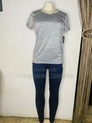 Workout Shirt and Leggings Set