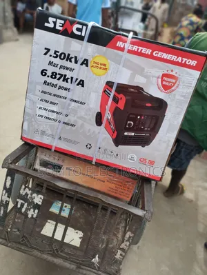 Original 7.5kva Senci Inverter Soundproof Generator