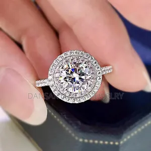 White Gold Plated 925 Proposal Ring