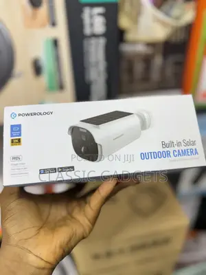 Powerology Built-in Solar Outdoor Camera by Drake