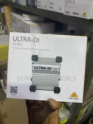 Ultra-di Box Behringer Di100 Professional Battery/Phantom