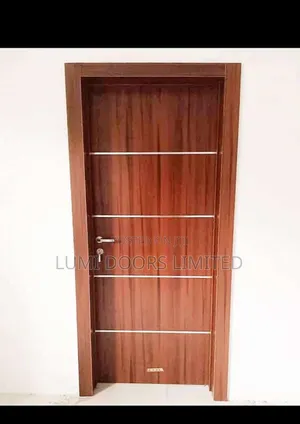 Brown HDF Wooden Door