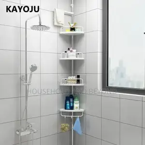 4 Layers Bathroom Corner Shelf
