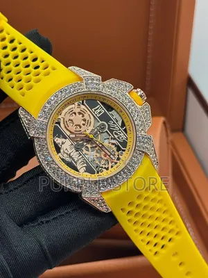 Jacob Co Stone Dial Wristwatch