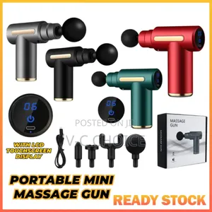 Portable Mini Muscle Massage Gun Silent Muscle Massager