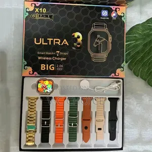 7+1 Smart Watch X10 Ultra3 Sport Watch Phone Call Smartwatch