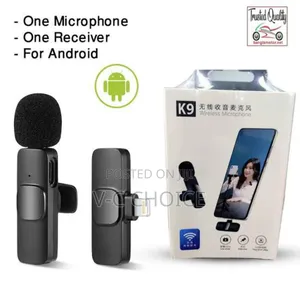 K9 -wireless Dual Microphone Professional Microphone Type -c