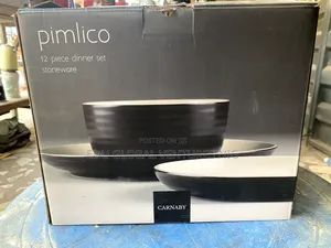 Pimlico 12 Pieces Dinner Set Stoneware.