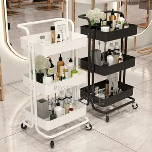 Rolling Cart With 4 Wheels Large Capacity Strong