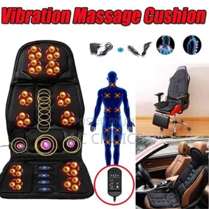 Car Electric Massage Chair ' Heating Vibrating Back Massager