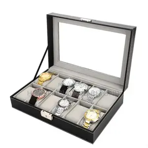 12 Sets Wrist Watch Display Storage Box Holder/Organiser
