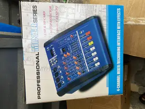 4 Channel Mixer Recording Interface With Effect