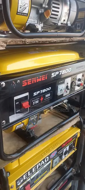 Senwi 3000 Cooper Coil Generator 3kva 2 Years Company Warran